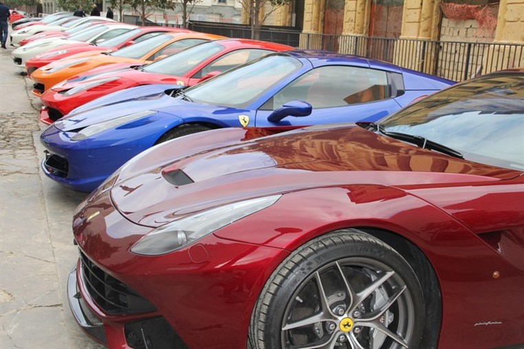 Ferrari Car Show at Beirut Souks